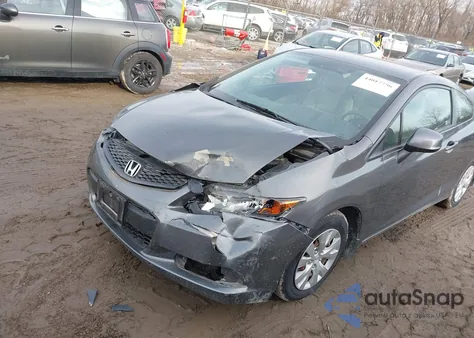 2012 Honda Civic Lx z USA, uszkodzony, nr VIN 2HGFG3B51CH522122
